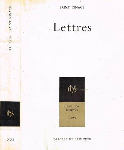 Lettres - Ignazio di Loyola (sant') - copertina