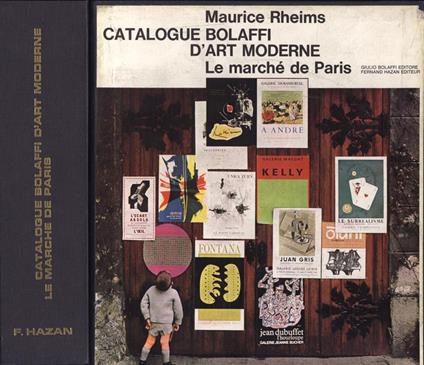 Catalogue Bolaffi d'art moderne. Le marché de Paris - Maurice Rheims - copertina