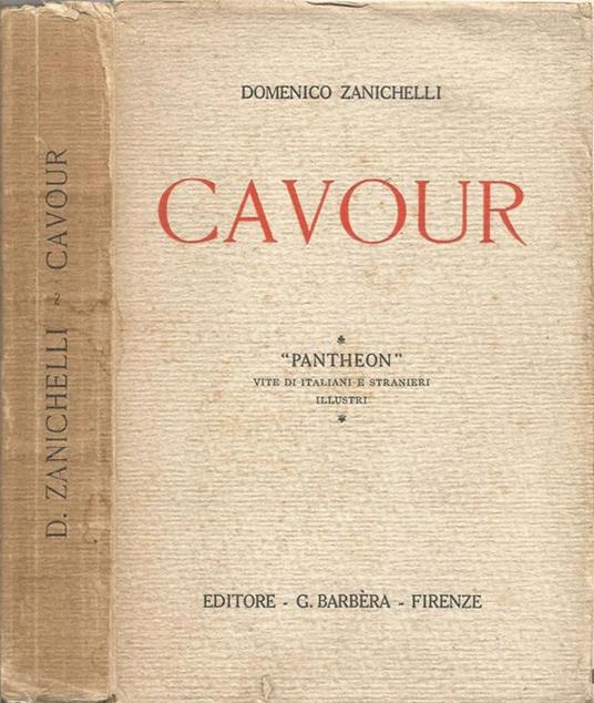 Cavour - Domenico Zanichelli - copertina