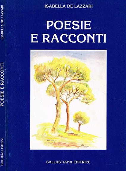 Poesie e racconti - Isabella De Lazzari - copertina