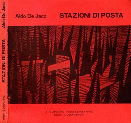 Stazioni di Posta - Aldo De Jaco - copertina