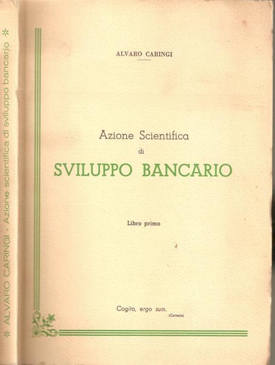 Azione scientifica di sviluppo bancario - Alvaro Caringi - copertina