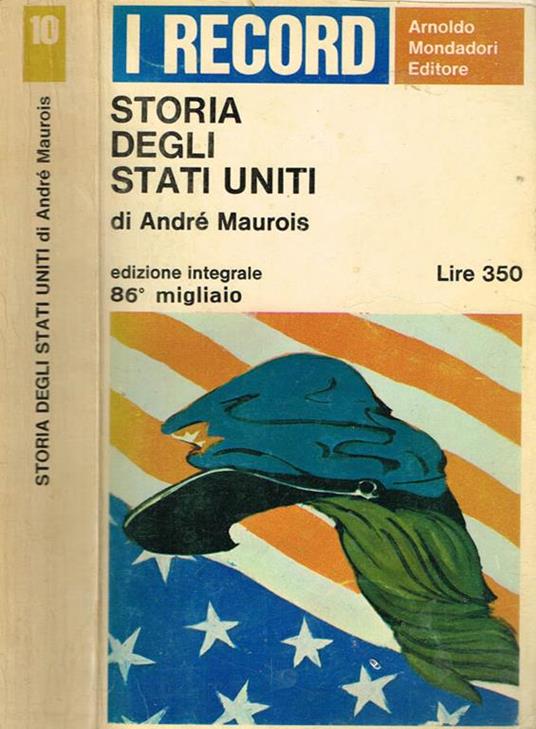 Storia degli stati uniti - André Maurois - copertina