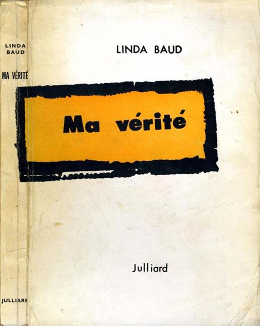 Ma Verité - Linda Baud - copertina