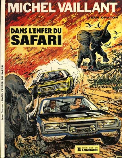 Dans L'Enfer Du Safari - Jean Graton - copertina