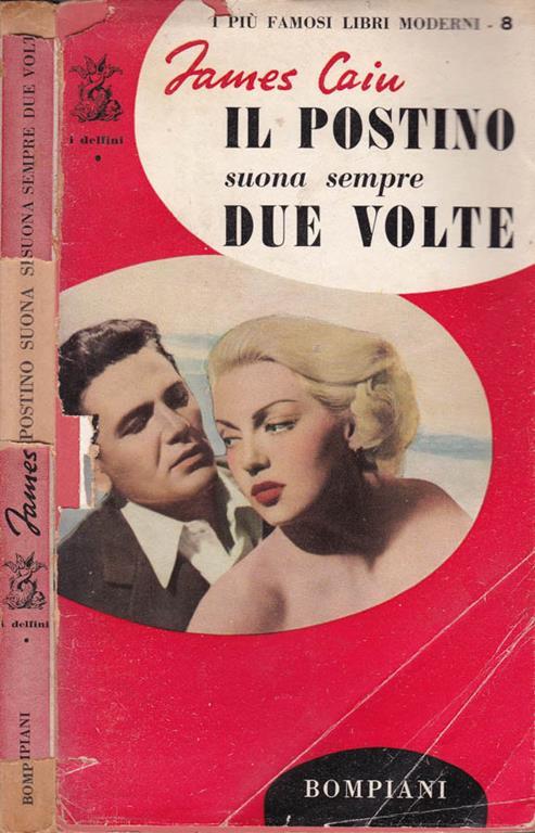 Il postino suona sempre due volte - James M. Cain - copertina