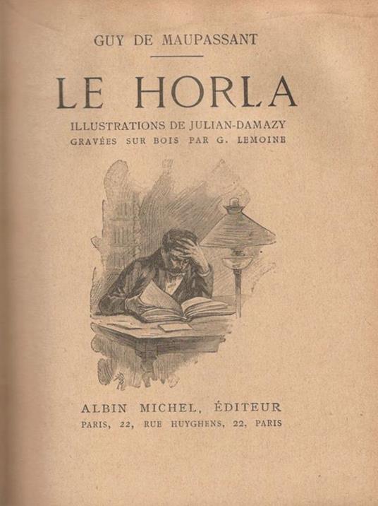 Le Horla - Guy de Maupassant - copertina