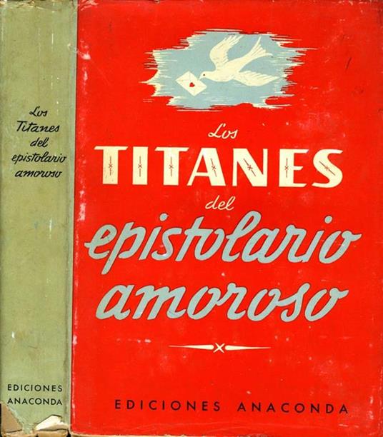 Los Titanos del Epistolario Amoroso. Las mejores cartas de amor - copertina