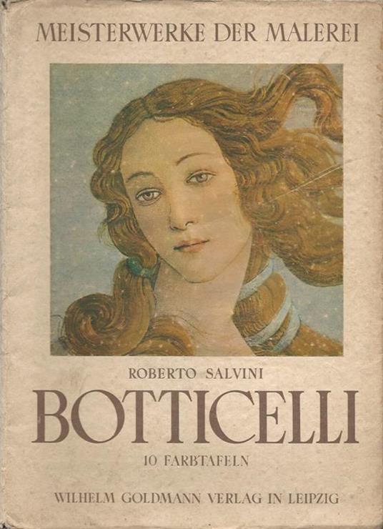 Botticelli. 10 farbtafeln - Roberto Salvini - copertina