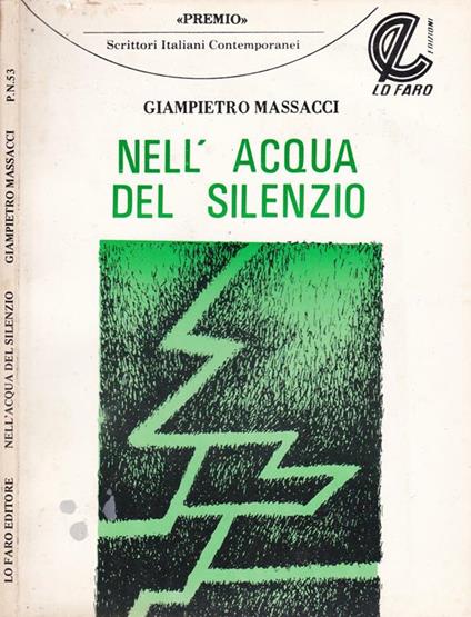 Nell'acqua del silenzio - Giampietro Massacci - copertina