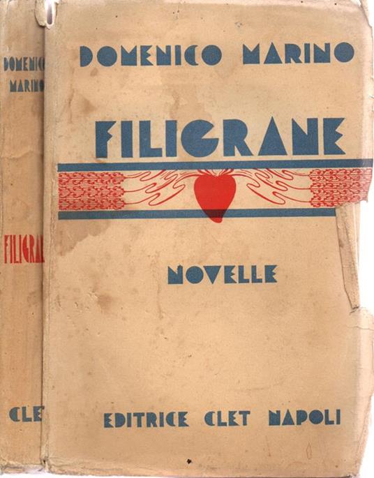 Filigrane. Novelle - Domenico Marino - copertina