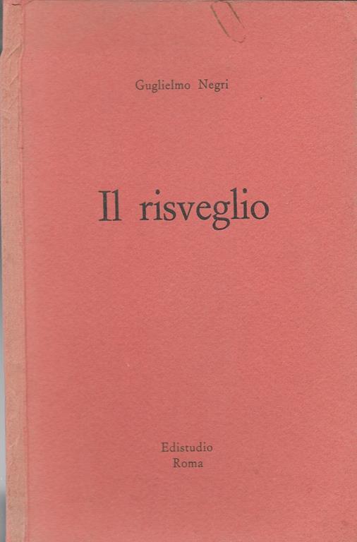 Il Risveglio - Guglielmo Negri - copertina