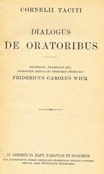 Dialogus De Oratoribus