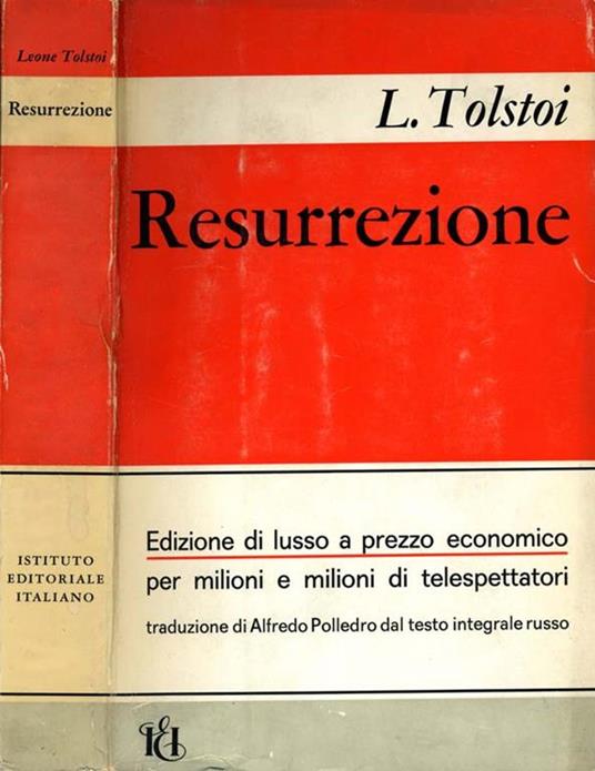 Resurrezione - Lev Tolstoj - copertina