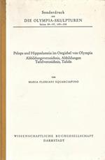 Die Olimpia. Sculpturen. seiten 89. 97, 349. 358. Pelops und Hippodameia im Ostgiebel von Olympia