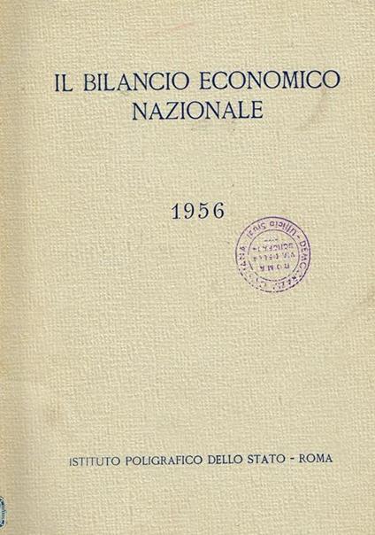 Il bilancio economico nazionale. 1956 - Gsovski, V. - Libro Usato -  Istituto Poligrafico Dello Stato - | IBS