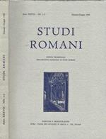 Studi Romani Anno XXXVIII-NN. 1-2. Rivista trimestrale dell'Istituto di Studi Romani