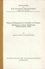 Die Olimpia. Sculpturen. seiten 89. 97, 349. 358. Pelops und Hippodameia im Ostgiebel von Olympia