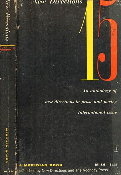 New directions 15. An anthology of new directions in prose and poetry - copertina