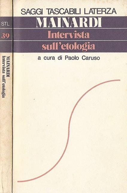 Intervista sull'ecologia a cura di Paolo Caruso - Danilo Mainardi - copertina