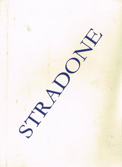 Stradone - copertina