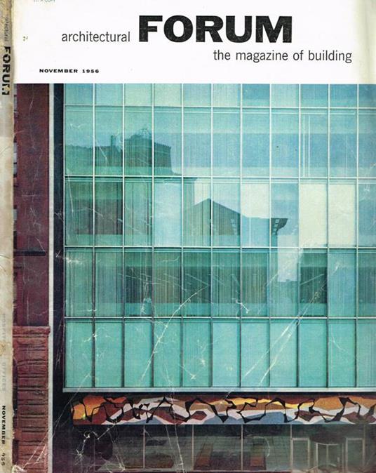 Architectural Forum Vol. 105 N. 5. The Magazine of Building - copertina