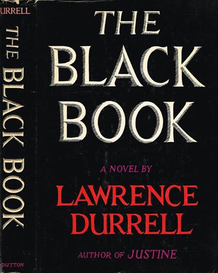 The Black Book - Lawrence Durrell - copertina