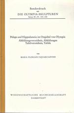 Die Olimpia. Sculpturen. seiten 89. 97, 349. 358. Pelops und Hippodameia im Ostgiebel von Olympia