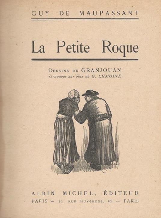 La Petite Roque - Guy de Maupassant - copertina