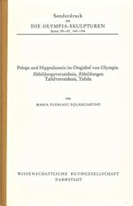 Die Olimpia. Sculpturen. seiten 89. 97, 349. 358. Pelops und Hippodameia im Ostgiebel von Olympia