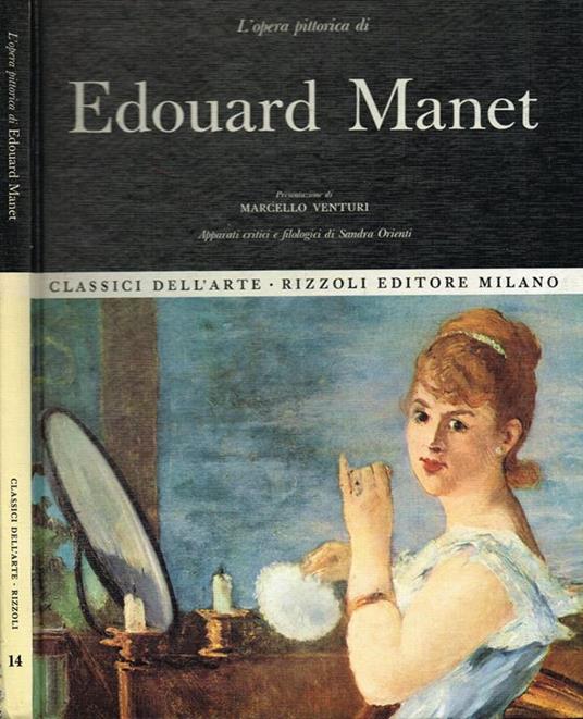 Edouard manet. L'opera completa - copertina