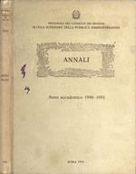 Annali. Anno Accademico 1990. 1991