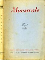 Maestrale. Rivista mensile di poesia e di cultura