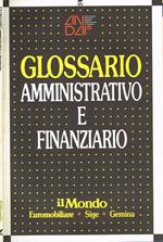 Glossario amministrativo e finanziario