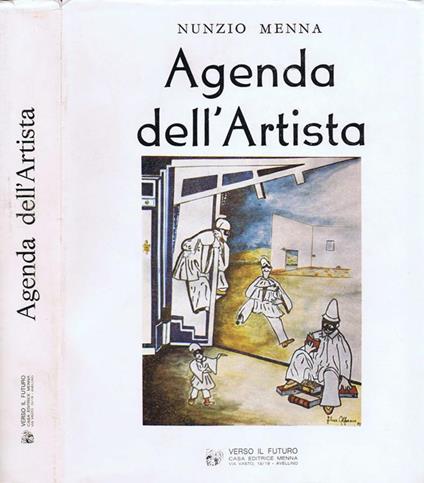 Agenda dell'Artista - Nunzio Menna - copertina