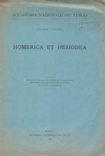 Homerica et Hesiodea