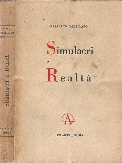 Simulacri e Realtà - Nazareno Padellaro - copertina