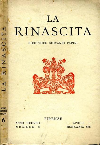 La Rinascita - copertina