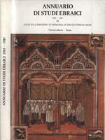 Annuario di studi ebraici 1985-1987 Vol. XI. Studi sull'Ebraismo in memoria di Sergio Piperno Beer