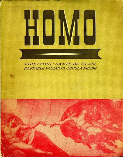 Homo - copertina