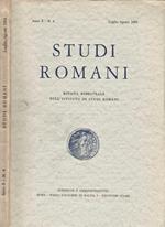 Studi Romani Anno X-N. 4. Rivista bimestrale dell'Istituto di Studi Romani