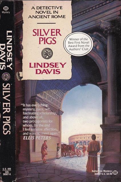 Silver pigs - Lindsey Davis - copertina