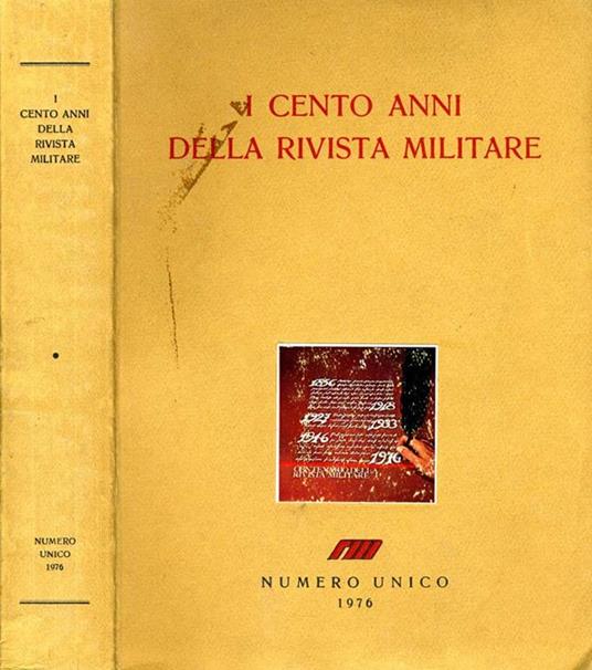 I Cento Anni della Rivista Militare - copertina