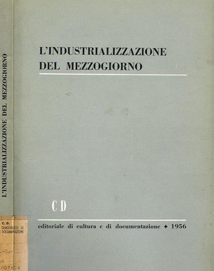 L' industrializzazione del mezzogiorno - copertina