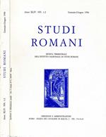 Studi Romani. Rivista trimestrale dell'istituto nazionale di studi romani