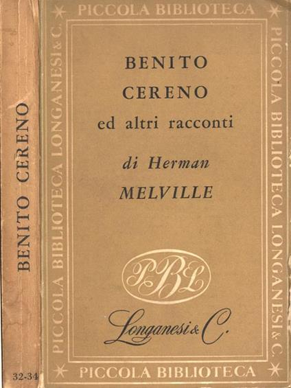 Benito Cereno. ed altri racconti - Herman Melville - copertina