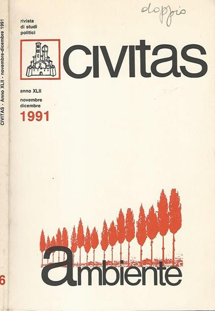 Civitas. Ambiente - copertina