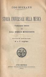 Storia Universale della Musica