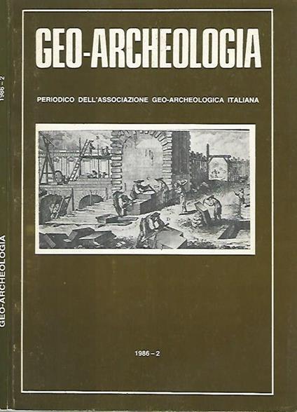 Geo- Archeologia. Periodico dell'associazione geo-archeologica italiana - copertina