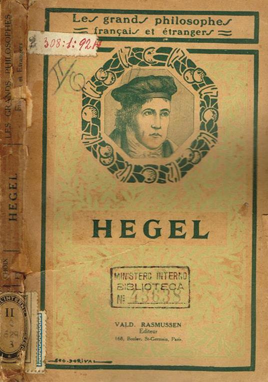 Hegel. ChoIX de textes et etude du systeme philosophique - copertina